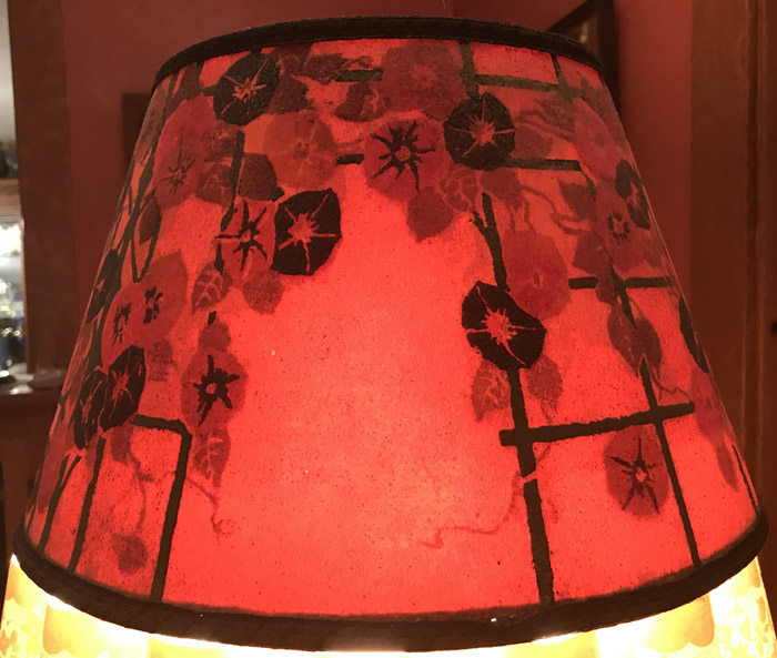 aladdin parchment lamp shades